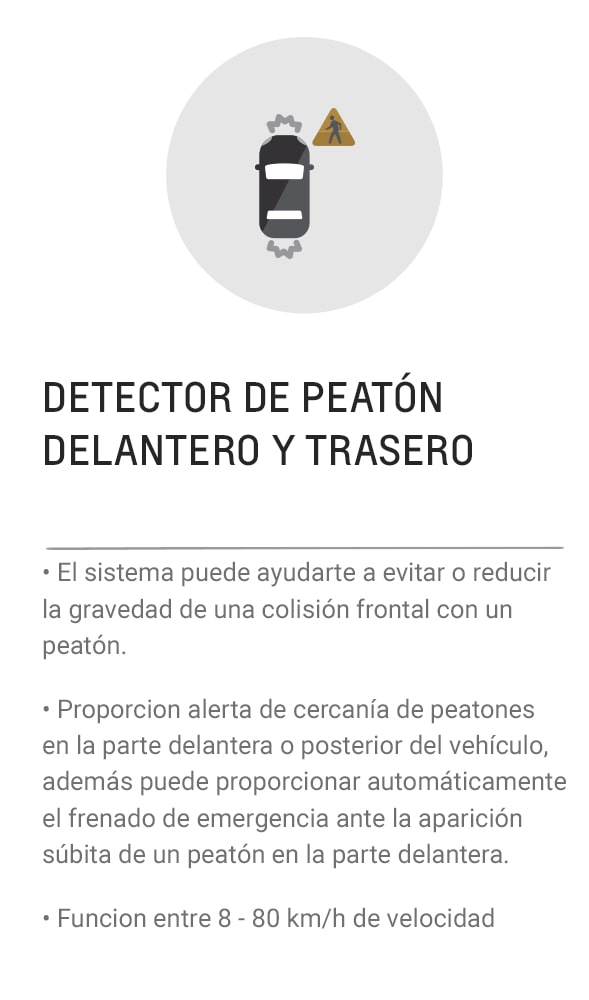 Chevrolet Tahoe - Detector de Peaton de tu SUV