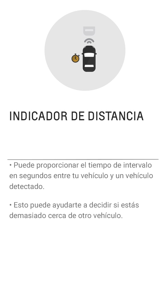 Chevrolet Tahoe - Indicador de Distancia de tu SUV
