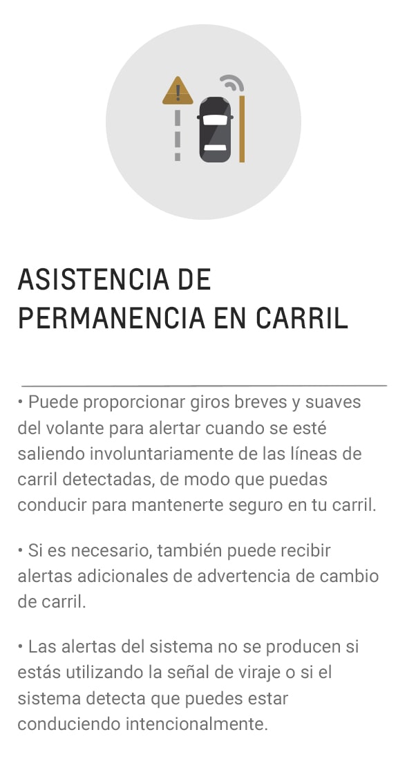 Chevrolet Tahoe - Permanencia de Carril de tu SUV