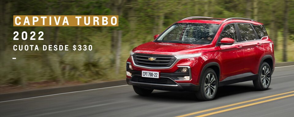 Chevrolet Ecuador - Promoción Captiva
