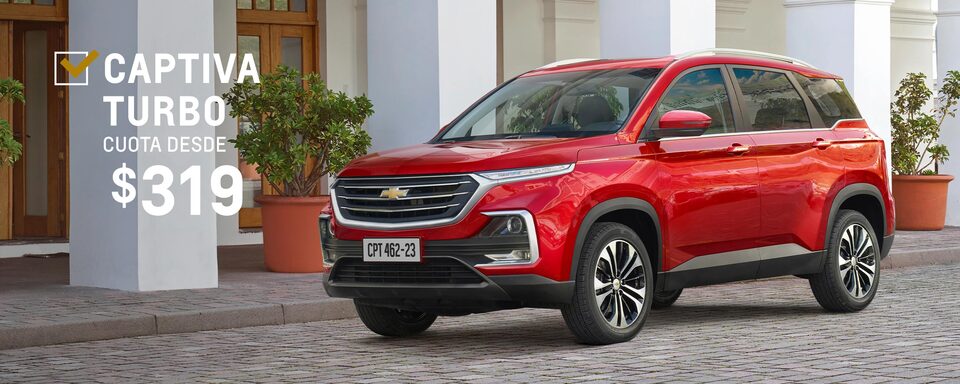 Desafía todas las expectativas con la SUV Chevrolet Captiva Turbo