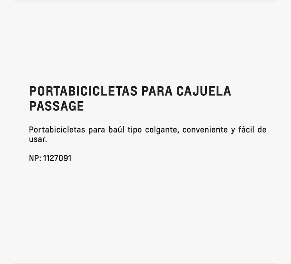 Chevrolet - Groove - Accesorios - Portabicicletas cajuela - Copy