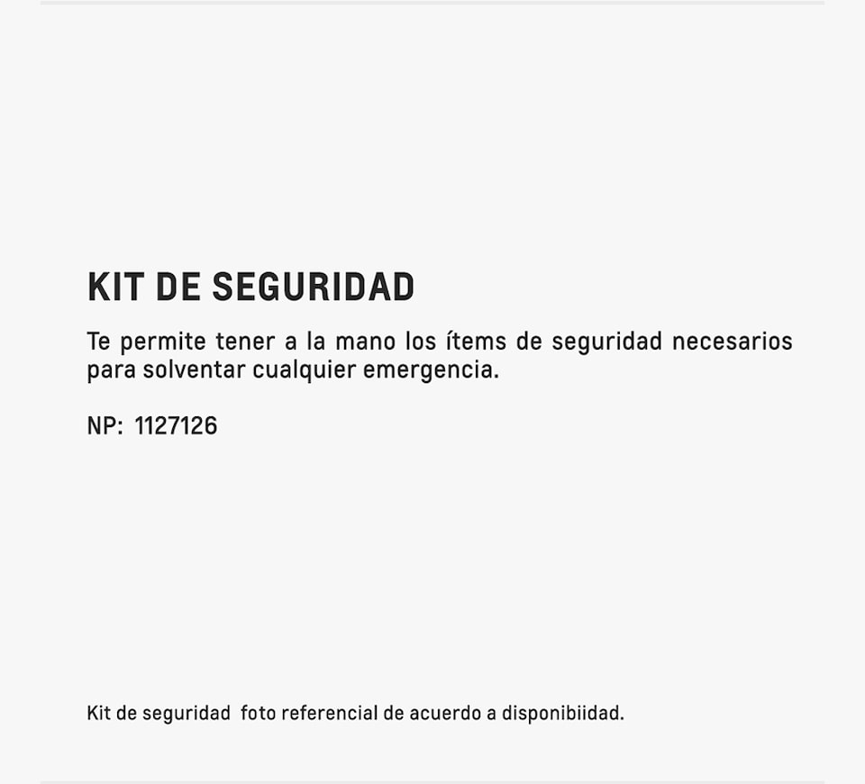 Chevrolet - Groove - Accesorios - kit de seguridad - Copy