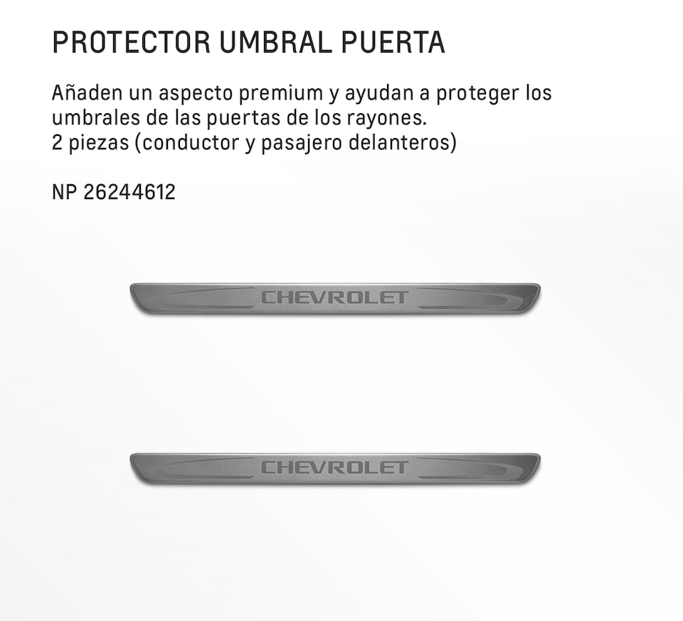 Chevrolet Tracker Turbo Accesorios Kit Elegance - Set Luz de tu Camioneta SUV