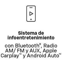 Chevrolet Captiva XL - Ícono sistema de infoentretenimiento