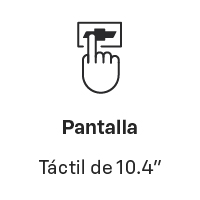 Chevrolet Captiva XL - Ícono pantalla tactil de 10,4"