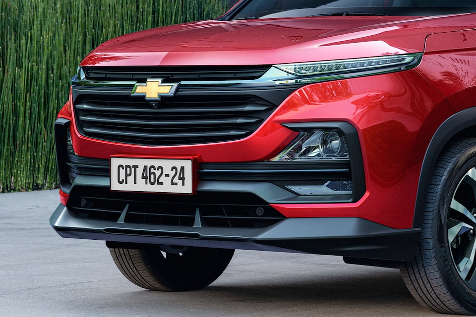 Asómbrate con el elegante diseño renovado de la nueva SUV Chevrolet Captiva XL