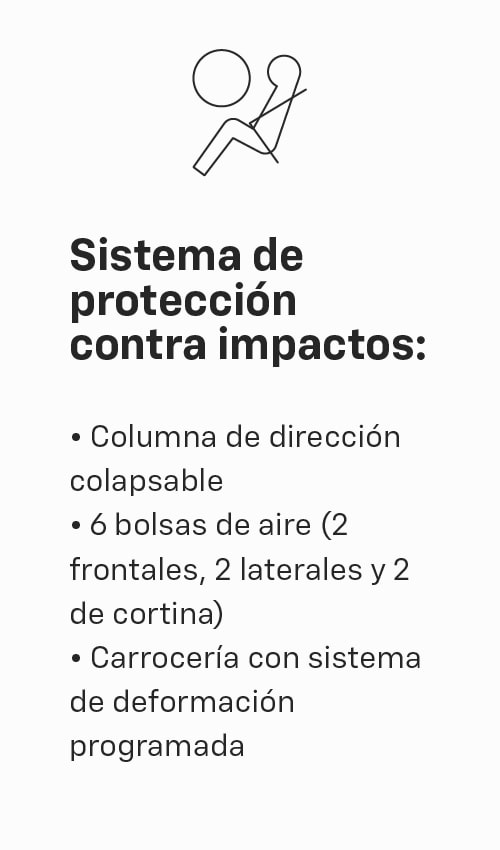 Chevrolet Captiva XL trae el sistema de protección contra impactos
