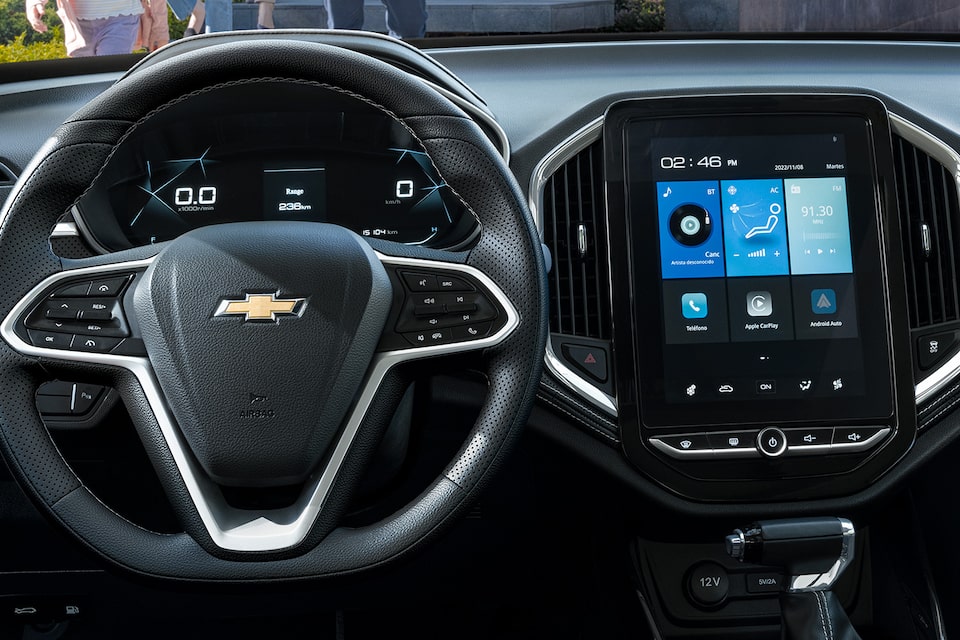 La tecnología del Chevrolet Captiva XL trae sistema de infoentretenimiento