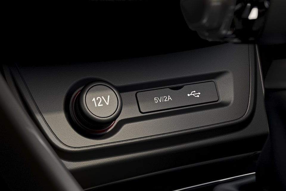 La tecnología del Chevrolet Captiva XL trae puertos USB en todas las filas de asientos