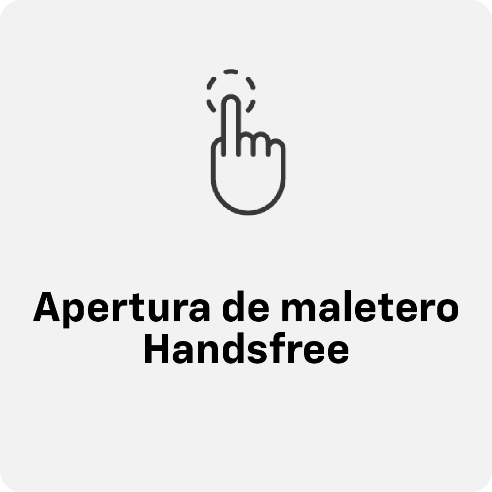 ícono de apertura de maletero Handsfree.