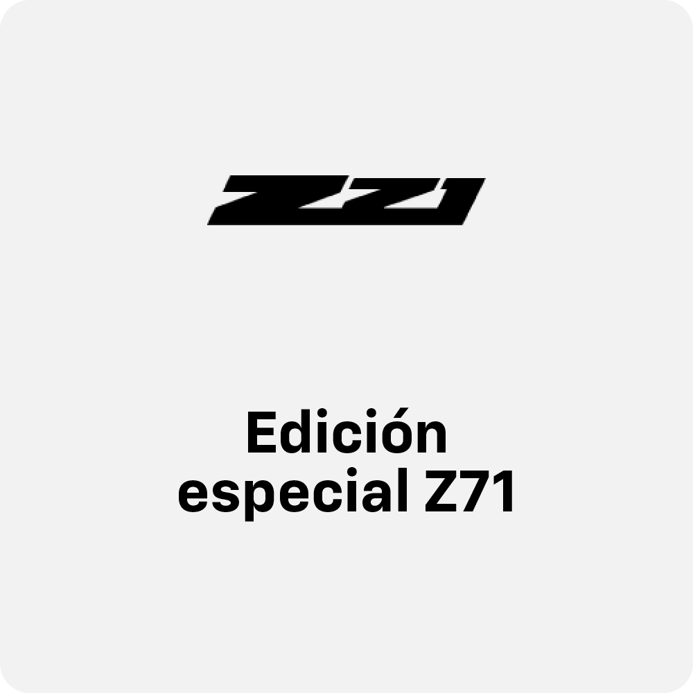 Ícono de edición especial Z71.