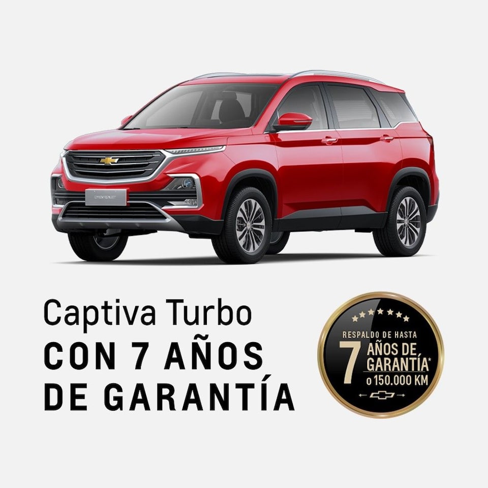 Chevrolet Captiva - Garantia de tu Camioneta