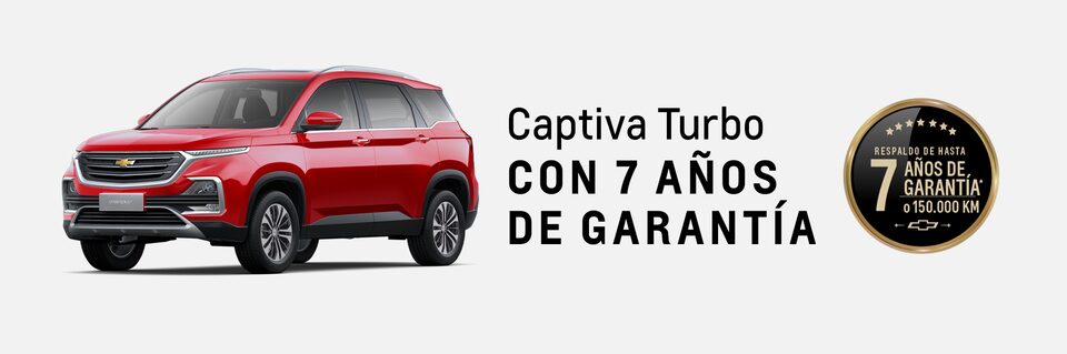 Chevrolet Captiva - Garantia de tu Camioneta