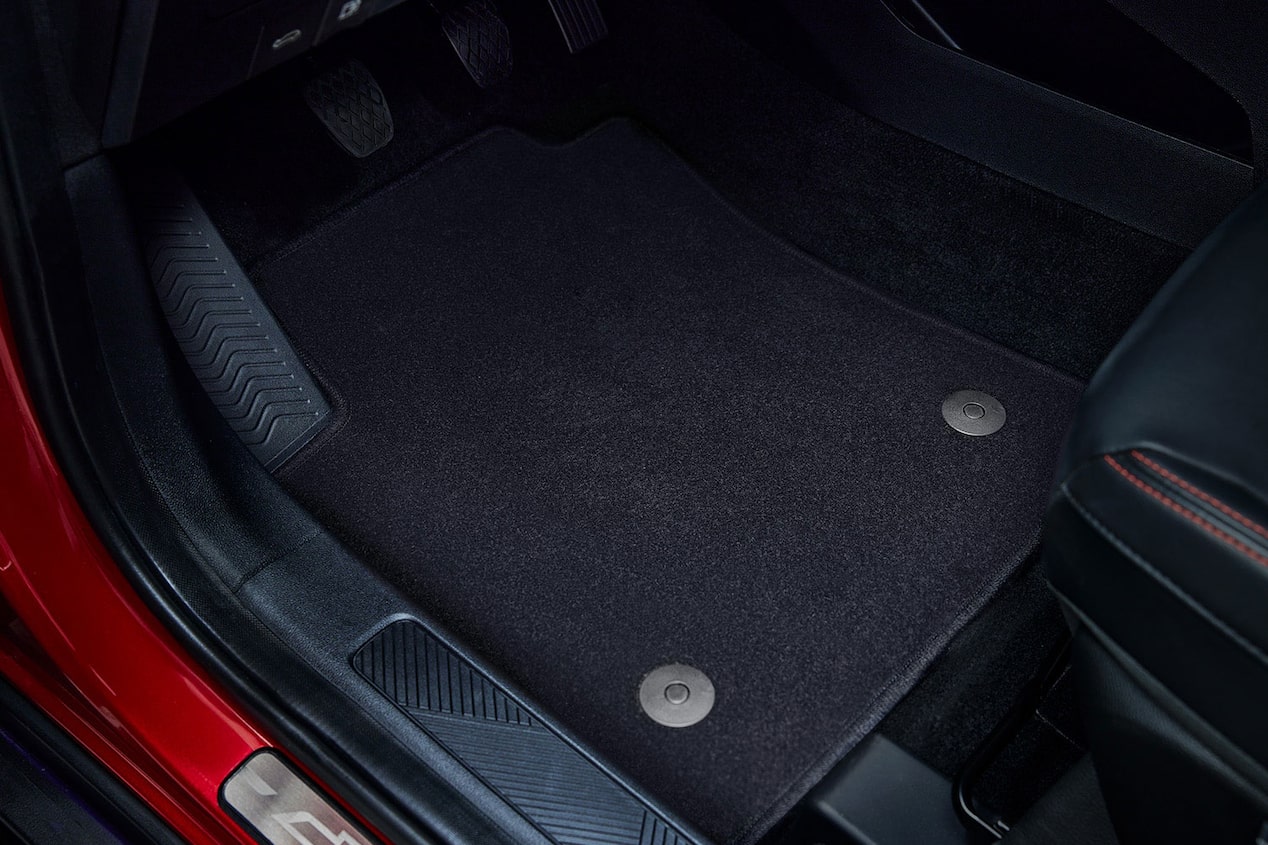 Tapetes de alfombra de la Chevrolet Groove.