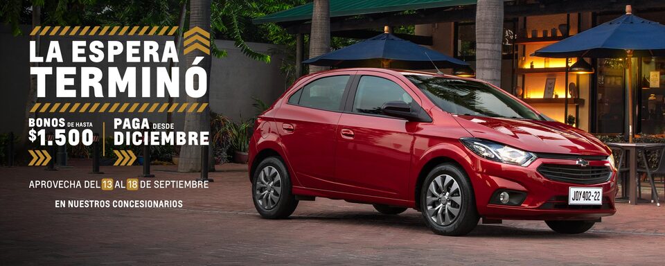 Aprovecha del 13 al 17 de septiembre los beneficios únicos de Chevrolet