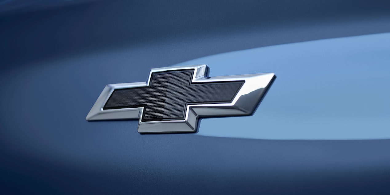 Emblema de Chevrolet en la Captiva PHEV.