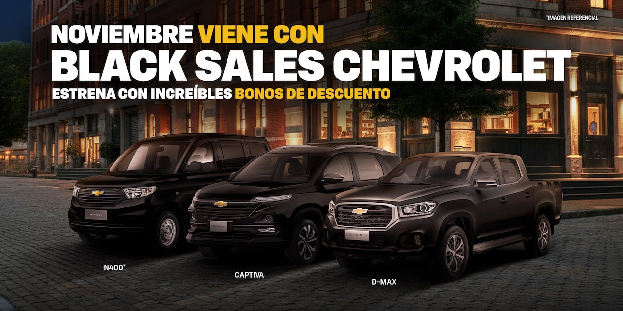 Chevrolet Ecuador - Oportunidades Black Sales