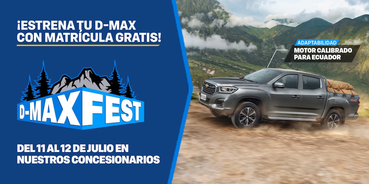 Chevrolet DMAX pickup 4x4, aventura y resistencia al mejor precio