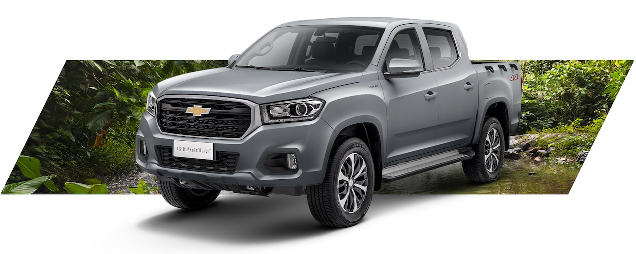 Chevrolet D-Max pickup 4x4 color gris, resistencia para cualquier aventura