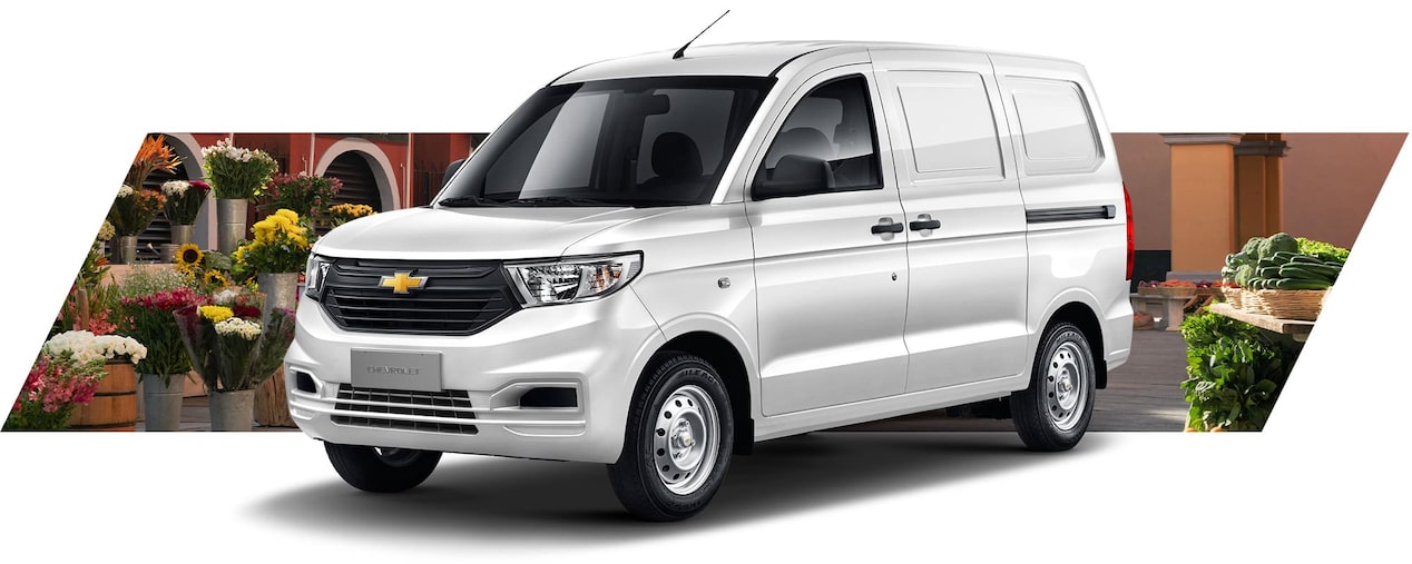 Chevrolet N400 Max van blanca para negocios, eficiencia comercial