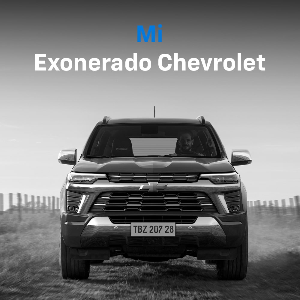 Chevrolet exonerado pickup 4x4 con beneficio fiscal para vivir grandes aventuras