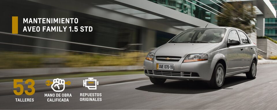 Mantenimiento Chevrolet Aveo Family STD 1.5