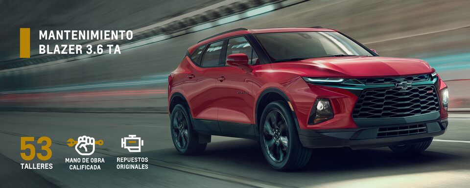 Mantenimiento Chevrolet Blazer 3.6 TA
