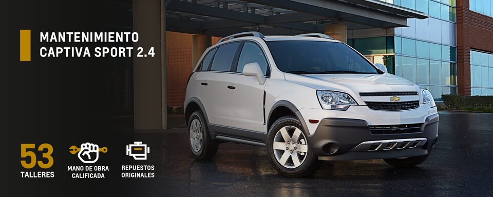 Mantenimiento Chevrolet Captiva Sport 2.4