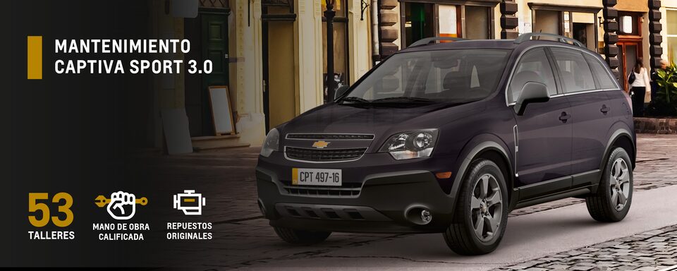 Mantenimiento Chevrolet Captiva Sport 3.0