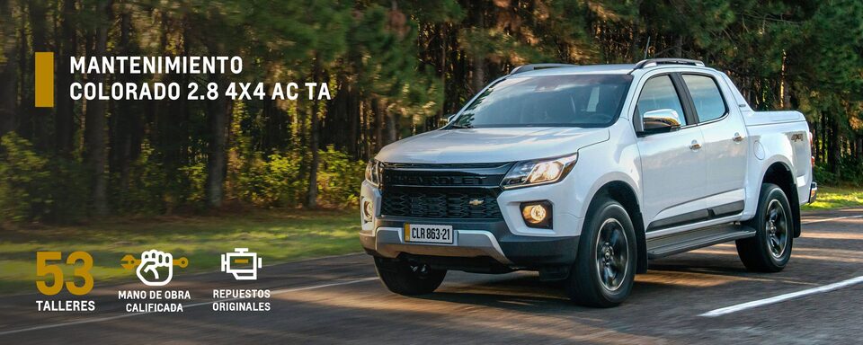 Mantenimiento Chevrolet Colorado 2.8 4x4 AC TA