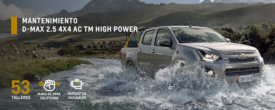 Mantenimiento Chevrolet D-Max 2.5 4X4 AC TM High Power