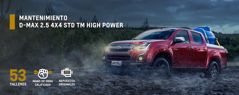 Mantenimiento Chevrolet D-Max 2.5 4X4 STD TM High Power