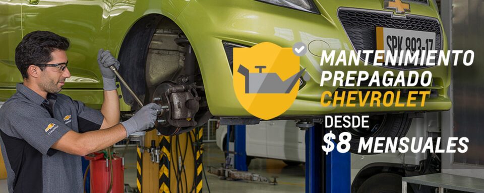 Chevrolet - Mantenimiento prepagado Ecuador