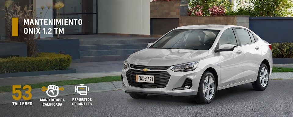 Mantenimiento Chevrolet Onix 1.2 TM