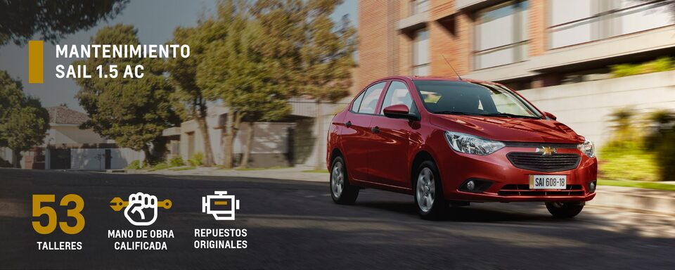 Mantenimiento Chevrolet Sail 1.5