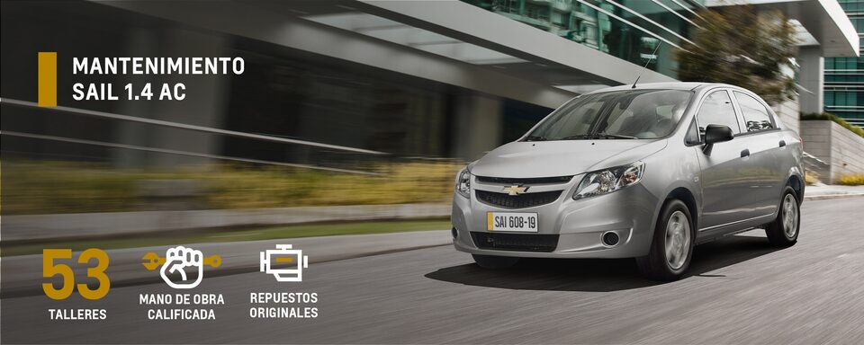 Mantenimiento Chevrolet Sail 1.4