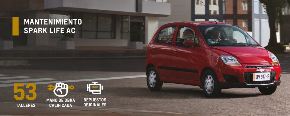 Mantenimiento Chevrolet Spark Life AC
