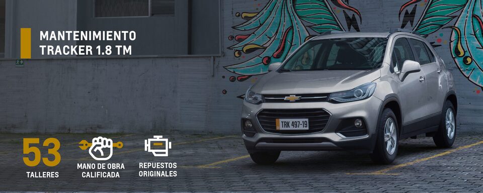 Mantenimiento Chevrolet Tracker 1.8 TM