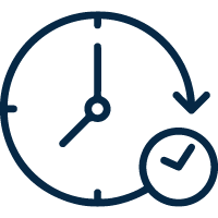 Ícono de horas de manejo.