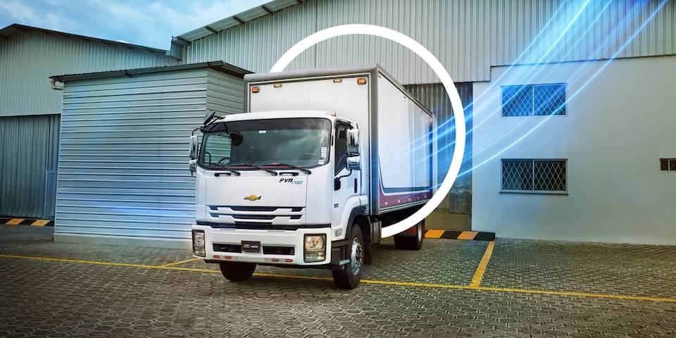 Camión Chevrolet estacionado.