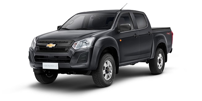 Camioneta Chevrolet D-Max High Power en color plomo