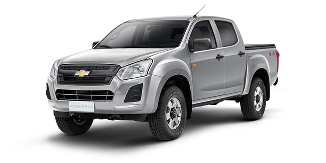 Camioneta Chevrolet D-Max High Power en color plata