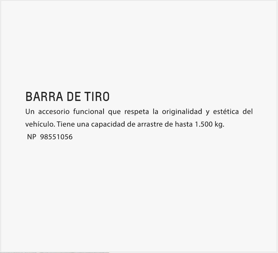 Chevrolet Colorado Accesorios Kit Offroad - Barra de Tiro