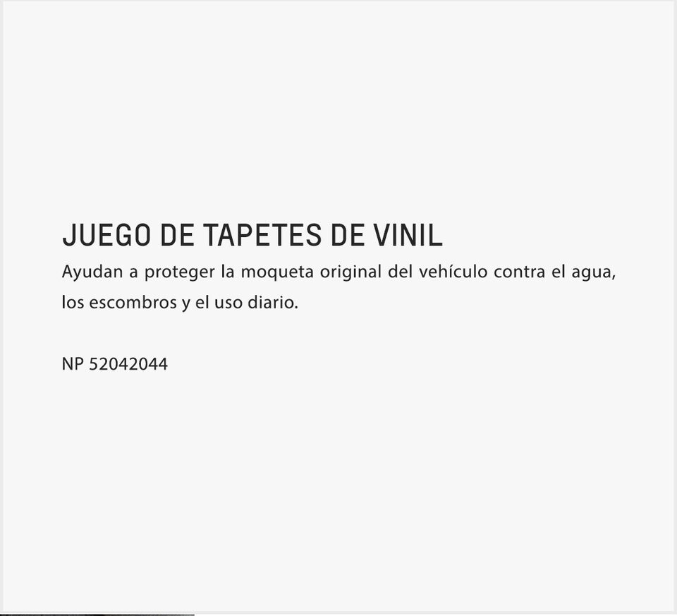 Chevrolet Colorado Accesorios Kit Seguridad - Juego de Tapete