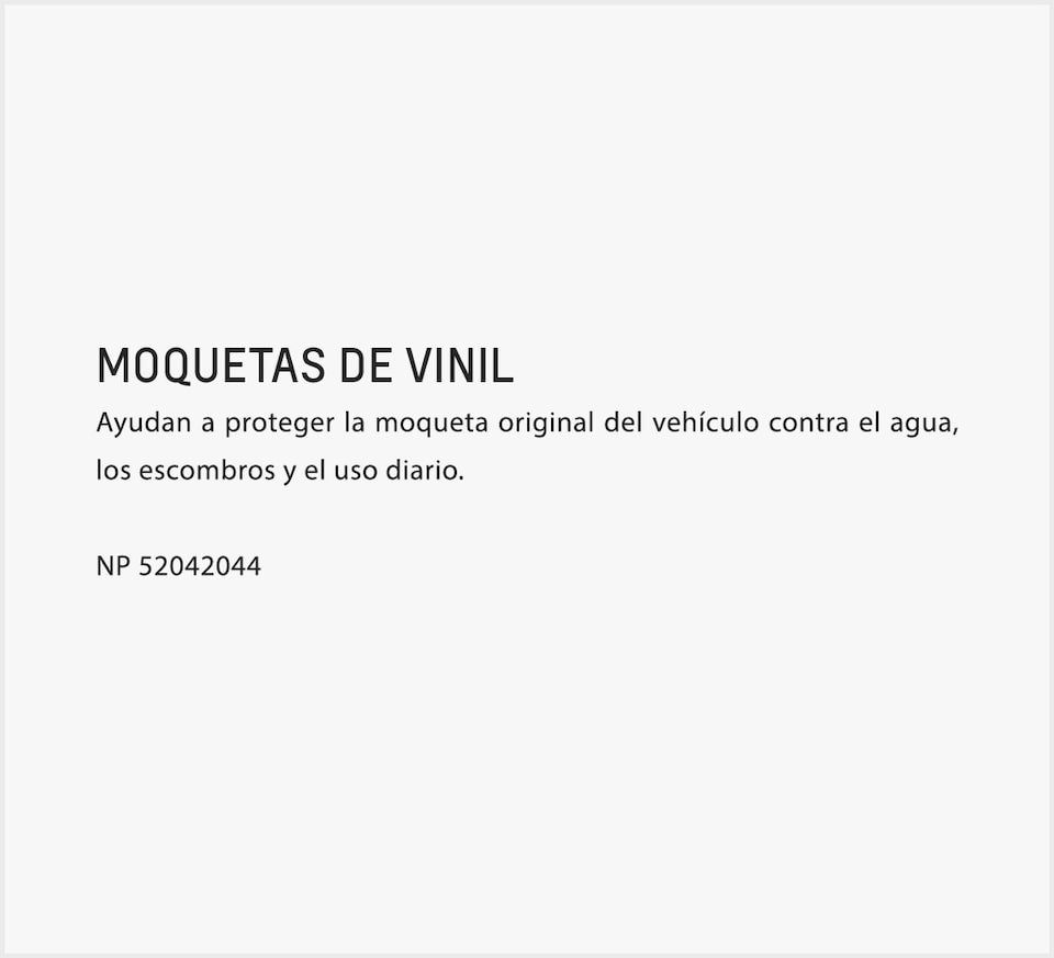 Chevrolet Colorado Accesorios Confort - Moquetas