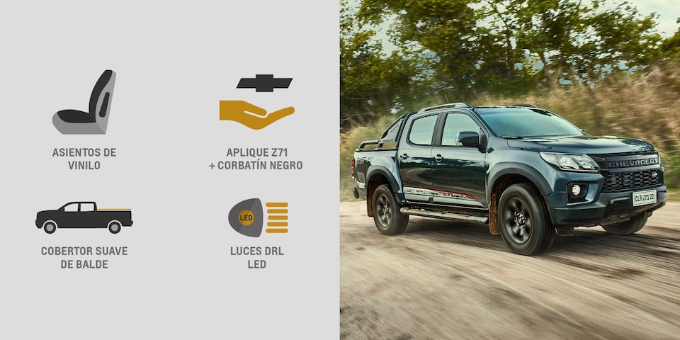 Chevrolet Colorado Z71 versión AT características de confort
