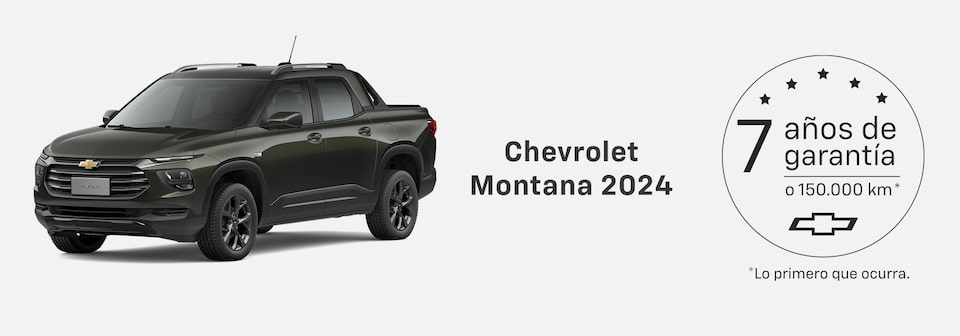 Chevrolet Montana - Garantía