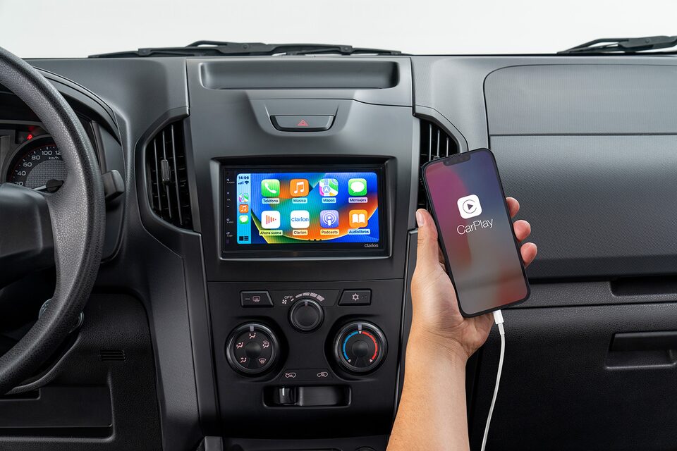 Accesorio radio Apple Car Play para la camioneta Chevrolet D-Max High Ride