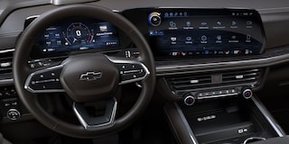 Vista completa del tablero de la Chevrolet Suburban.